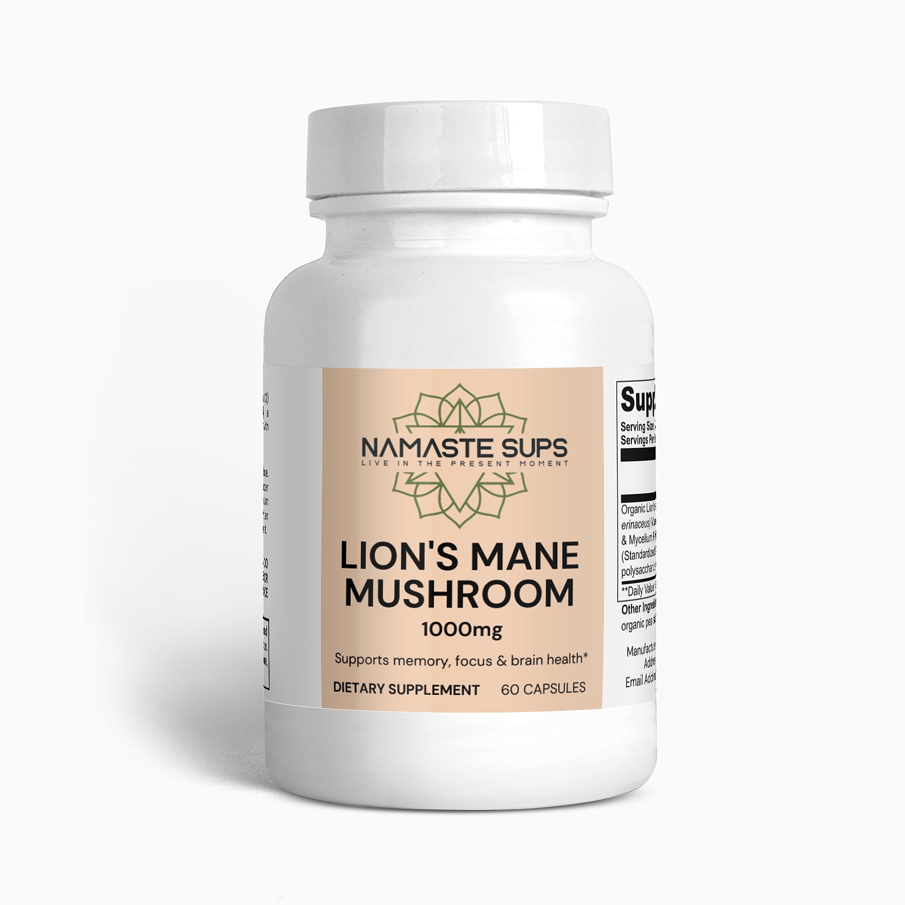 Lion's Mane Mushroom - Cognitive Health Supplement