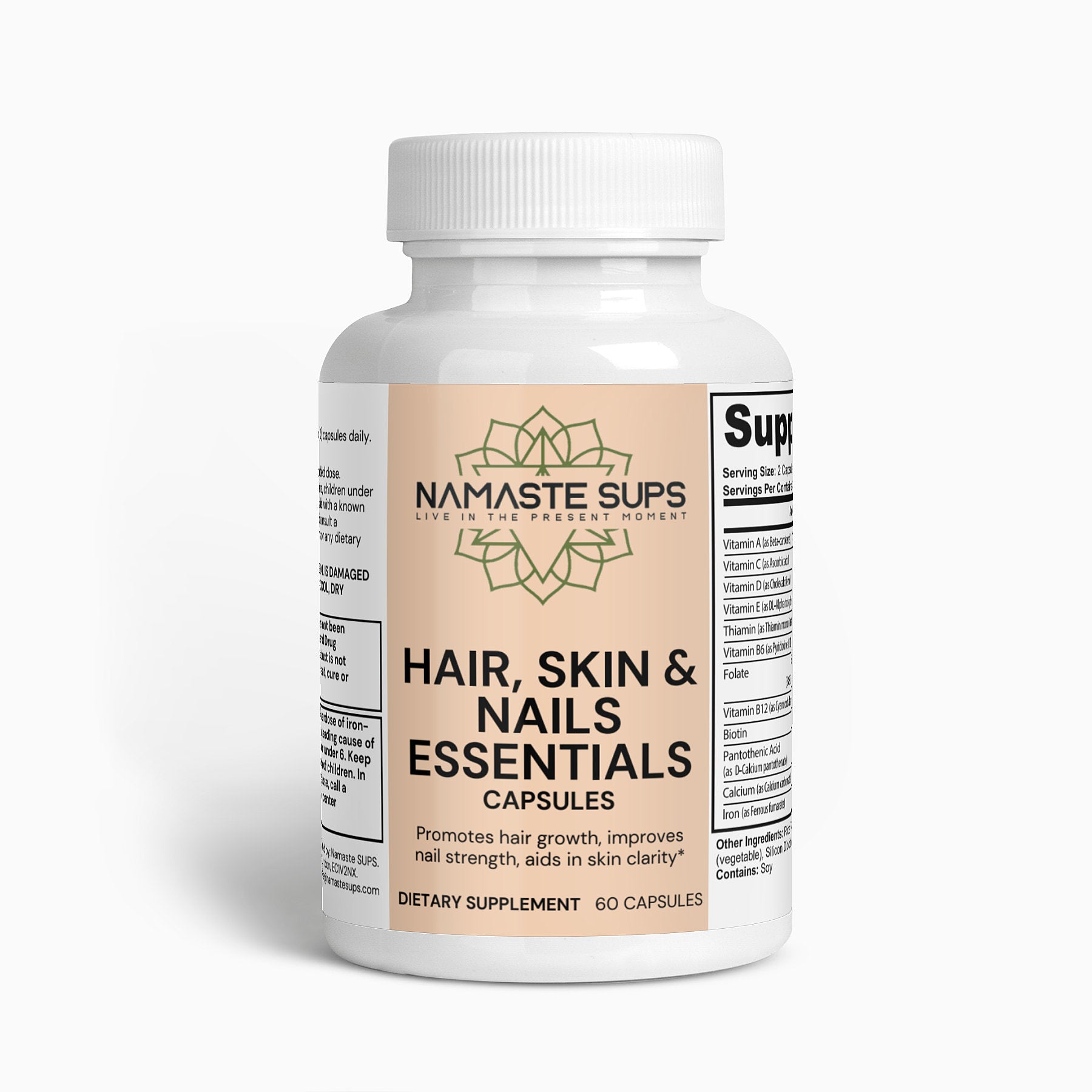 Hair, Skin and Nails Essentials - Nutrient Rich Supplement