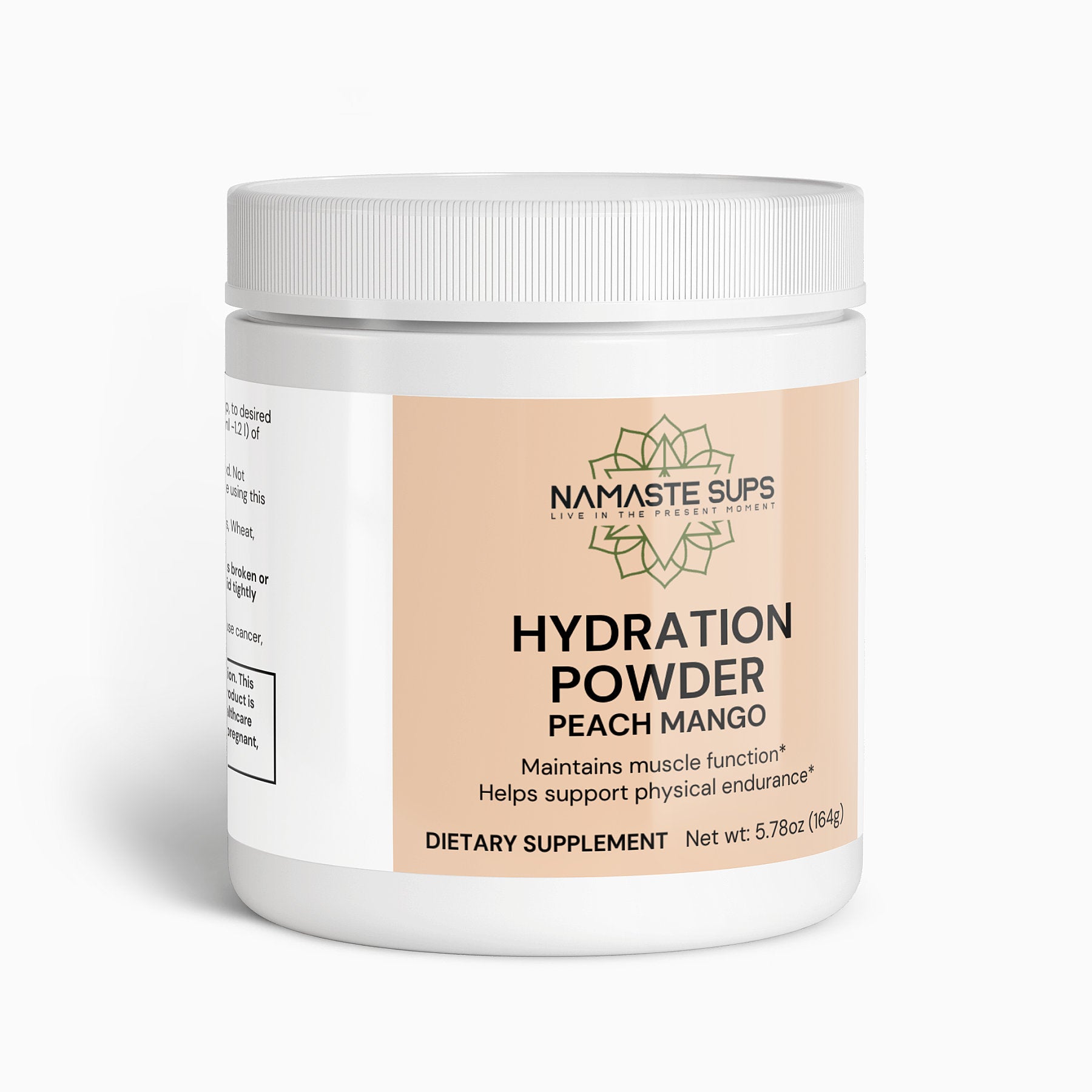 Hydration Powder (Peach Mango) - Electrolyte-rich Supplement