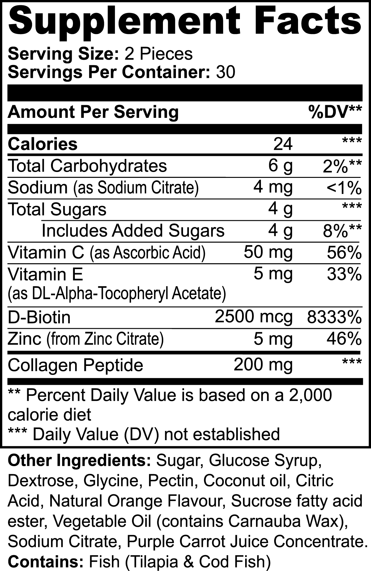 Collagen Gummies (Adult) - Joint Supporting Supplement